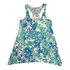 Lilly Pulitzer Monterey Tank Dress In a Pinch XL Racerback